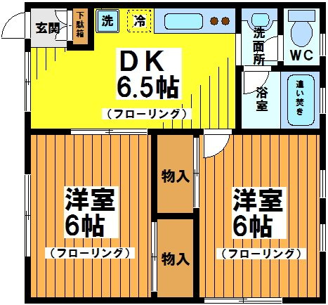 ウイングの間取り