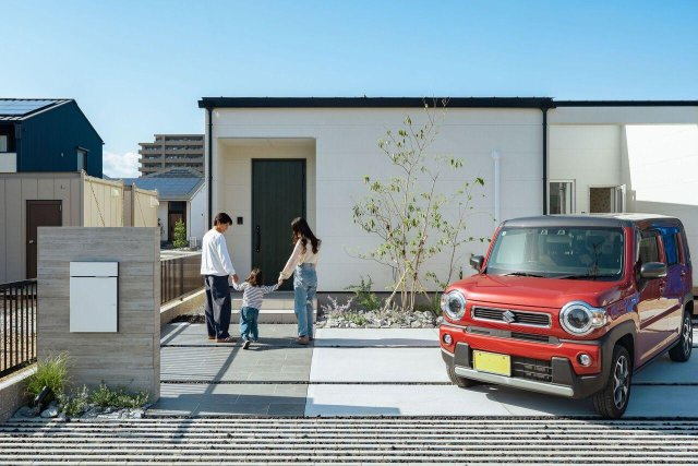 鴨部　新築戸建　5号地　（全11区画）の駐車場