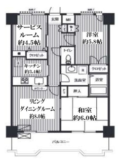 【間取り】 | 関寅ビル第２ | 間取りです。