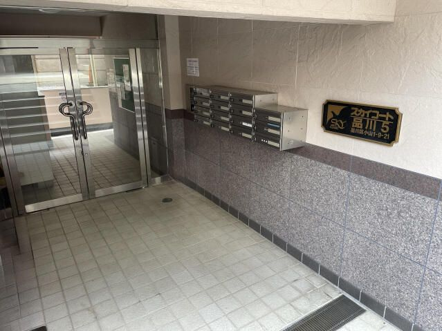 スカイコート品川第５のエントランス