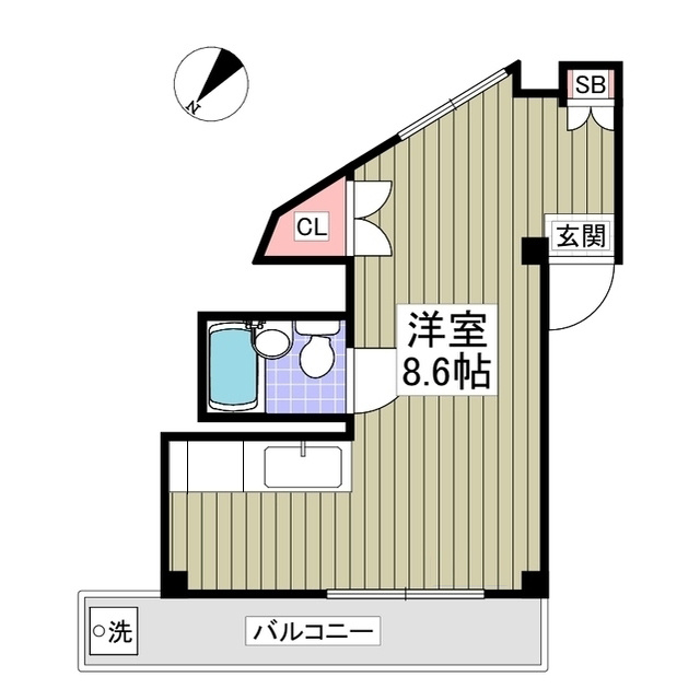 サンハイム　中野の間取り