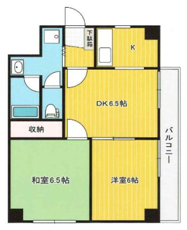 【間取り】 | グレイスコート京王多摩川