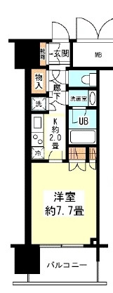 【間取り】 | アンビエンテ四ツ橋