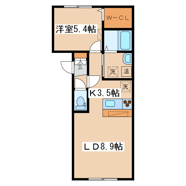 8ミリオンの間取り