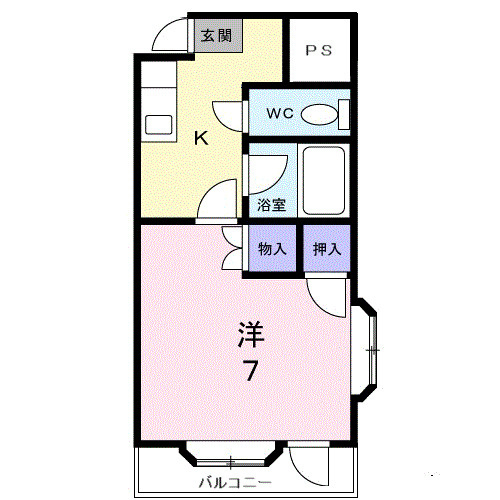 【間取り】 | メゾンセシボンE