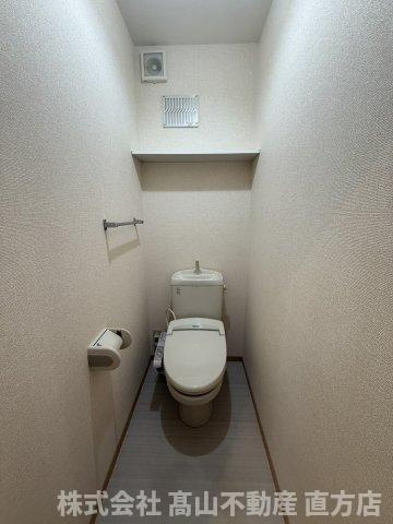 宮若市宮田のアパートのトイレ
