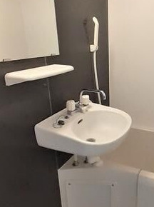 フェイスフル仲宿の洗面所