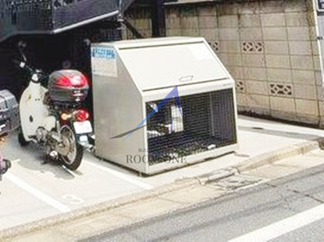 エフォート西池袋のその他共用部分|敷地内ゴミ置き場です。