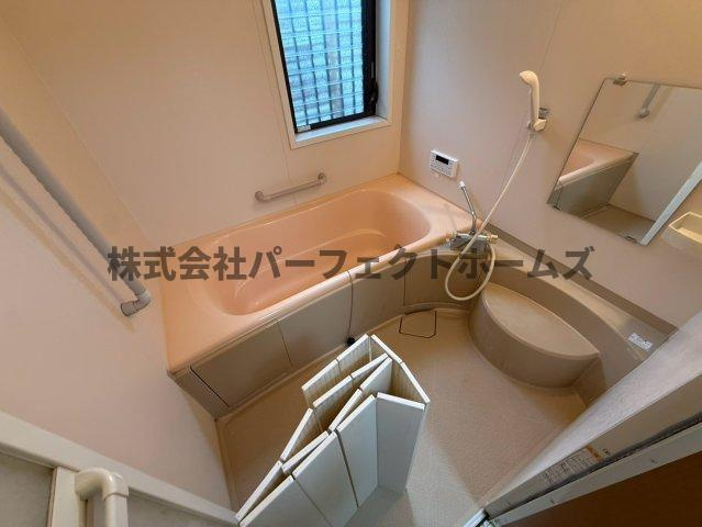 津田山手2丁目戸建　賃貸の浴室|きれいなお風呂です