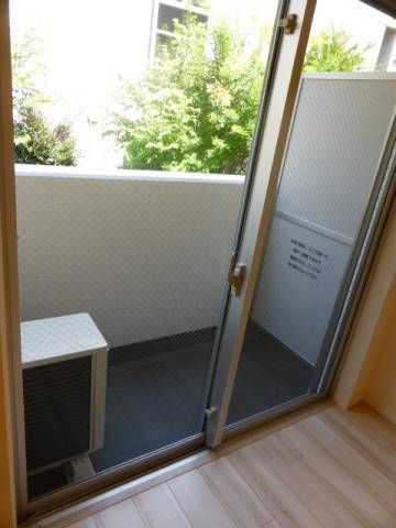 リヴシティ西早稲田のバルコニー