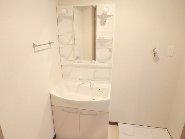 熊本市南区平田２丁目の賃貸マンションの洗面所