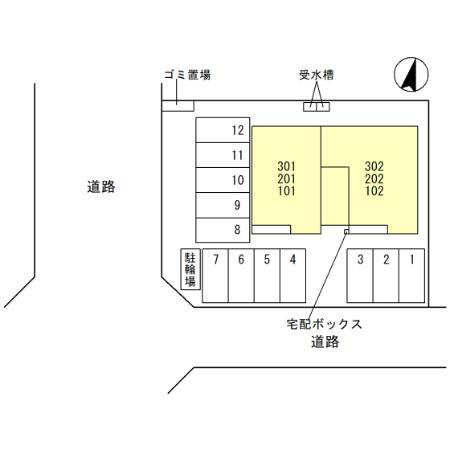 ファーストステージ飯田のその他|配置図