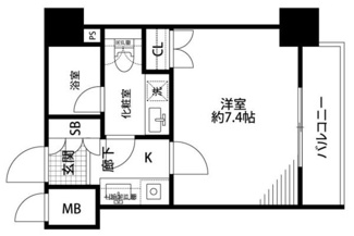 【間取り】 | エスコート西新宿 | 間取りです。