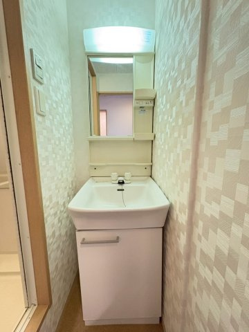 福岡市博多区神屋町の賃貸マンションの独立洗面台