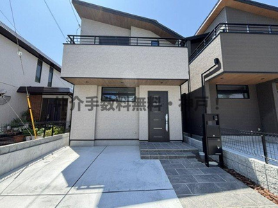 【外観】 | 神戸市垂水区桃山台3丁目　新築戸建2号棟　仲介手数料無料！ | 外観もきれいです
