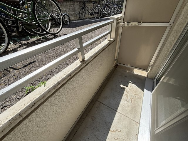 みなともハイツ旗の台のバルコニー