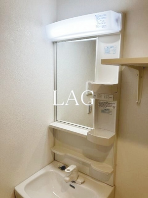 【洗面所】 | 町屋ＰｒｉｍｅＣｏｕｒｔ | 洗面台です。