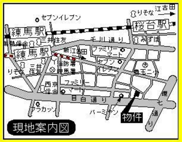 ＡＮ　ＯＷＬ中新井の地図|★現地案内図★