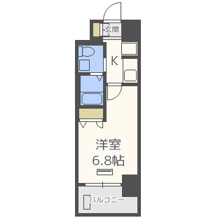エステムコート梅田・天神橋Ⅲアヴァンテの間取り