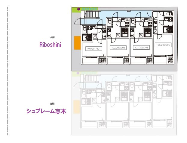 【区画図】 | Riboshini（リボシーニ）