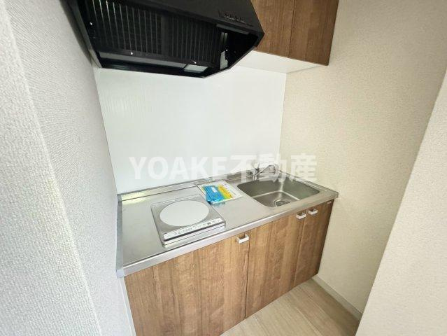 大和市上草柳２丁目の賃貸マンションのキッチン