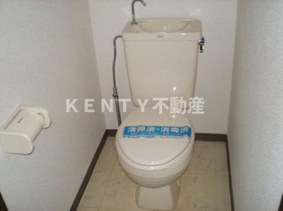 【トイレ】 | グレース山王 | 清潔感のあるトイレです