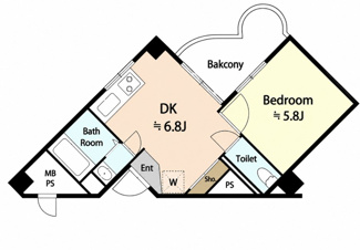 【間取り】 | 三田ハウス | 間取りです。