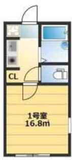 【間取り】 | BACE西六郷 | 間取りです。