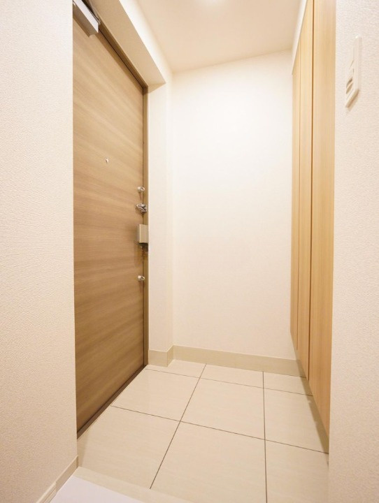 ベルジューレ神保町の玄関|ゆったりとした玄関です