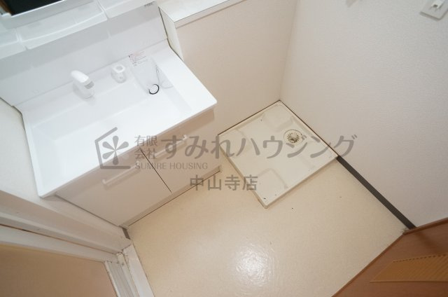 グランドール宝塚の洗面所