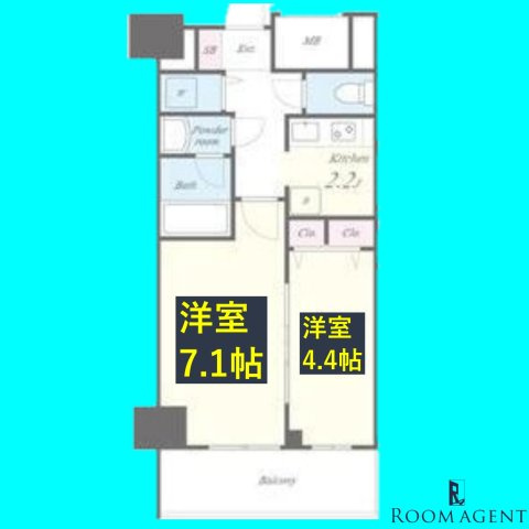 セイワパレス丸の内駅前プレミアの間取り