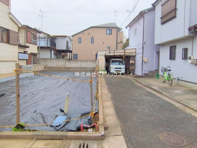 練馬区大泉町1丁目　提案型売地　限定1区画の前面道路含む現地写真