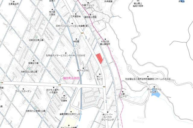 倉敷市福田町古新田の地図