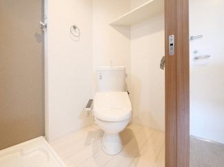 【トイレ】 | Grand Pacific 北畠 | 落ち着いた色調のトイレです