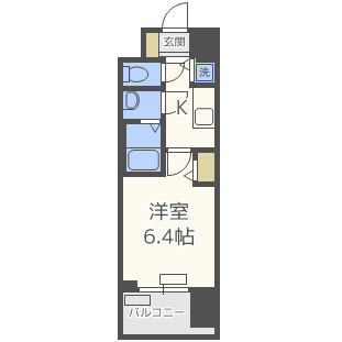 【間取り】 | ララプレイス新大阪LD
