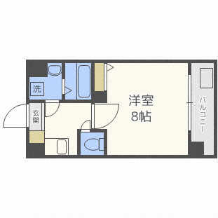 【間取り】 | フレイランス NAMBA PLACE