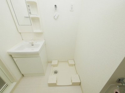 【設備】 | クレビオス南堀江 | 洗濯機置き場です
