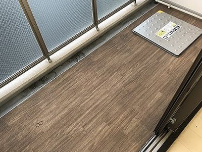 【バルコニー】 | エステムコート阿波座プレミアム | バルコニーからの眺めを楽しみながら食事をしませんか