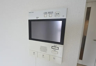 【セキュリティ】 | エスリード大阪グランゲート | モニター付きインターホンです