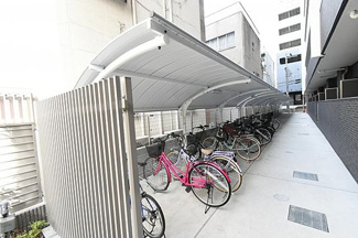【その他共用部分】 | エグゼ大阪ドーム | 駐輪場です