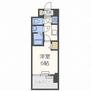 【間取り】 | レジュールアッシュOSAKA新深江