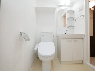 【トイレ】 | ラクラス阿倍野元町 | シンプルで使いやすいトイレです