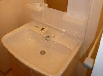 クレイシア西小山の洗面所