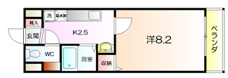 【間取り】 | プリヴェ2号館