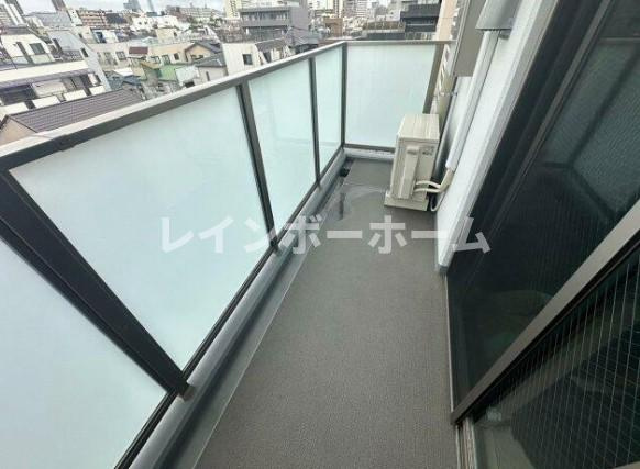 MAXIV南砂町のバルコニー