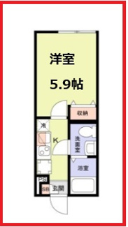 【間取り】 | ブランノワール小岩