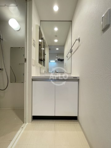 QCフラット北堀江の独立洗面台|QCフラット北堀江　独立洗面台