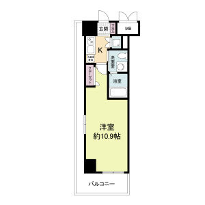 【間取り】 | フェニックスレジデンス堺東