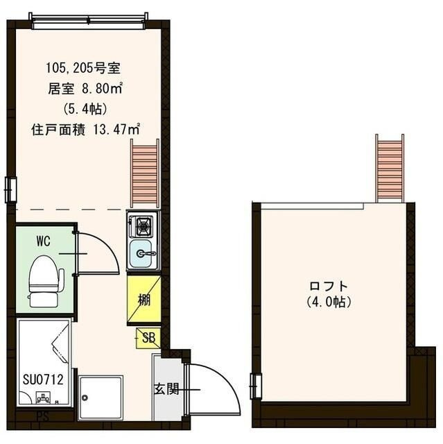 アッシュコート大山の間取り