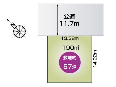 石原　区画図